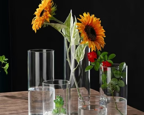 The Art of Minimalism with Glass Vases
